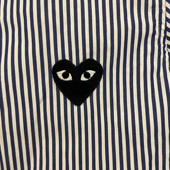 NWT CDG Play Striped Shirt - Picture 7 of 10